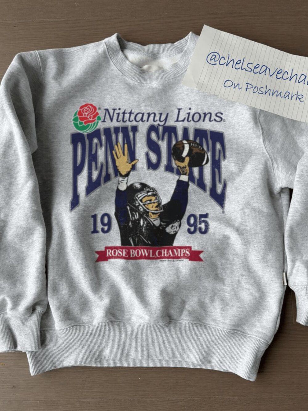 Vintage 90s Pennsylvania State University Sweatshirt, Penn State Crewneck Shirt
